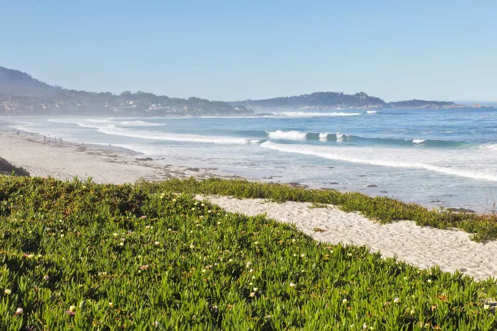Carmel by the sea image of the beach in Carmel, California