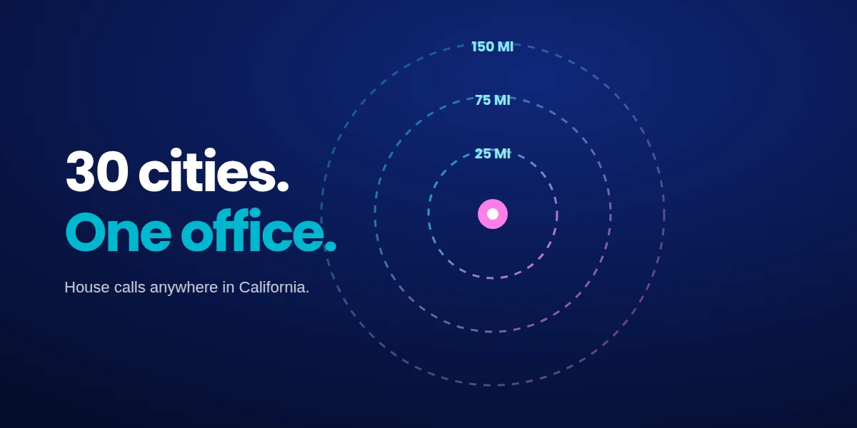FNA biopsy service area coverage Dr. Celina Nadelman serves fine needle aspiration biopsy patients from 30 cities, with house calls anywhere in California